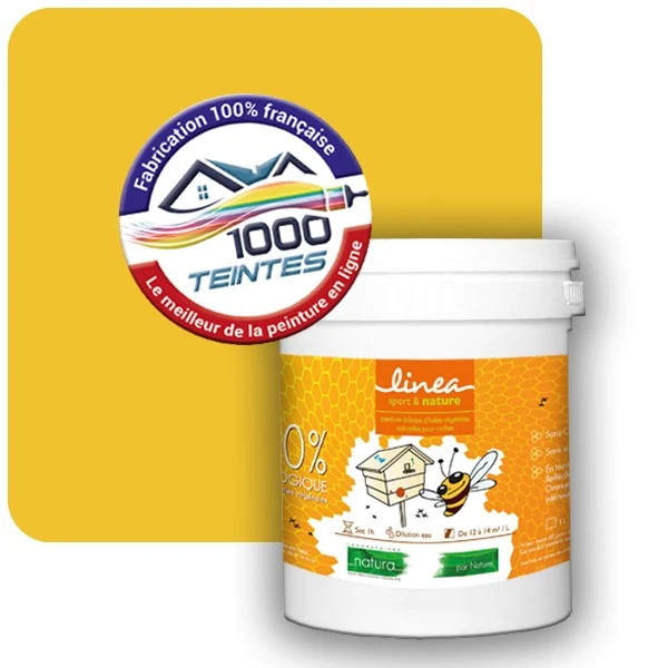 Peinture Natura Linéa® Les Jaunes (Mille Teintes E7-24) Ruche SATIN