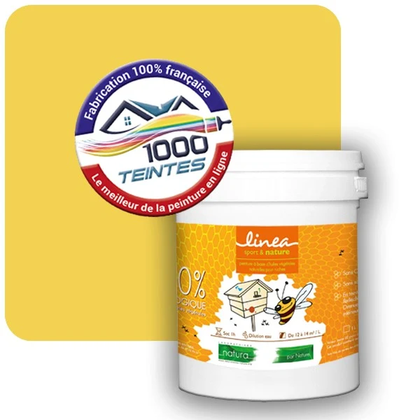 Peinture Natura Linéa® Les Jaunes (Mille Teintes E7-23) Ruche SATIN