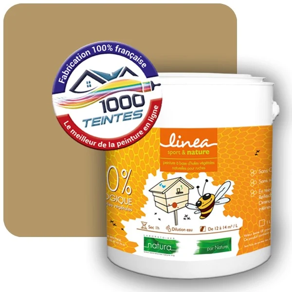 Peinture Natura Linéa® Les Jaunes (Mille Teintes E7-18) Ruche SATIN
