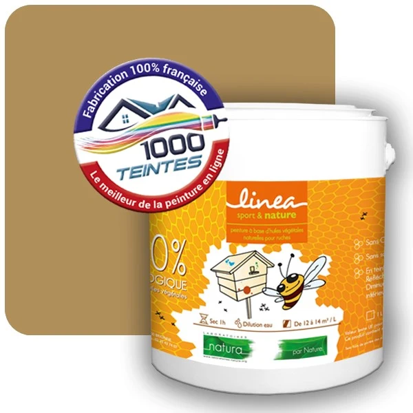 Peinture Natura Linéa® Les Jaunes (Mille Teintes E7-14) Ruche SATIN