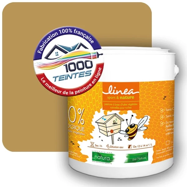 Peinture Natura Linéa® Les Jaunes (Mille Teintes E7-13) Ruche SATIN
