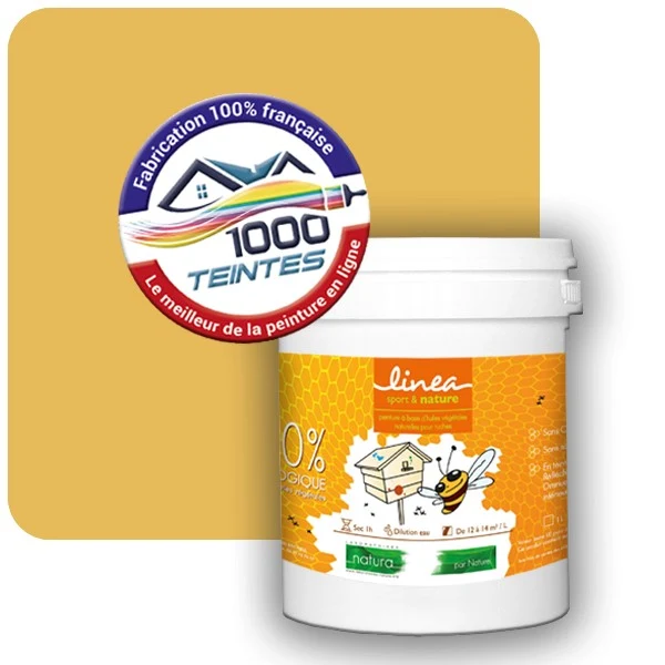 Peinture Natura Linéa® Les Jaunes (Mille Teintes E7-8) Ruche SATIN