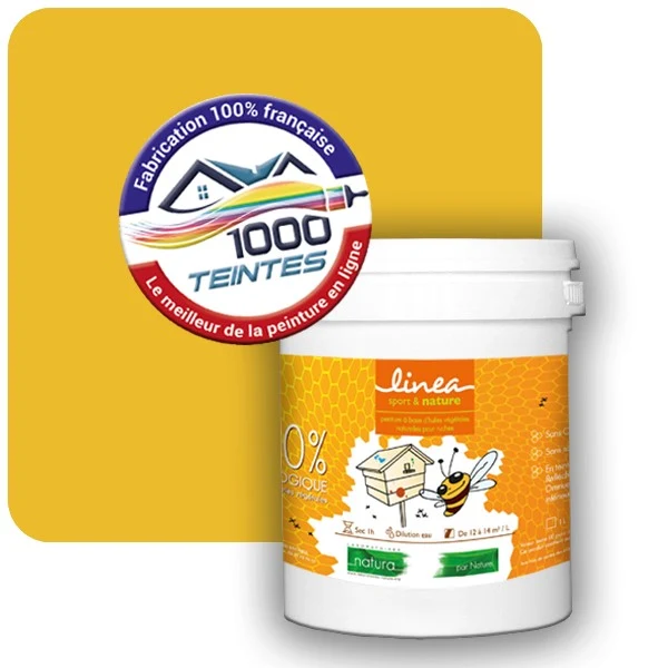 Peinture Natura Linéa® Les Jaunes (Mille Teintes E7-4) Ruche SATIN