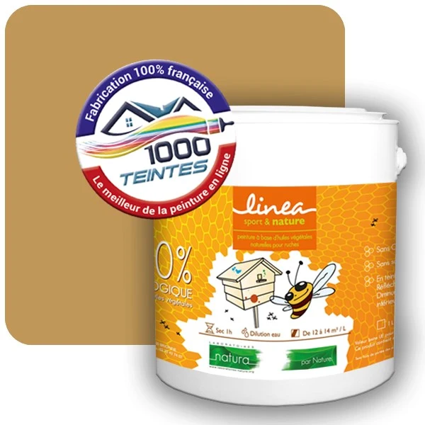 Peinture Natura Linéa® Les Jaunes (Mille Teintes E6-54) Ruche SATIN