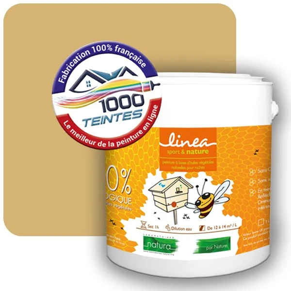 Peinture Natura Linéa® Les Jaunes (Mille Teintes E6-53) Ruche SATIN
