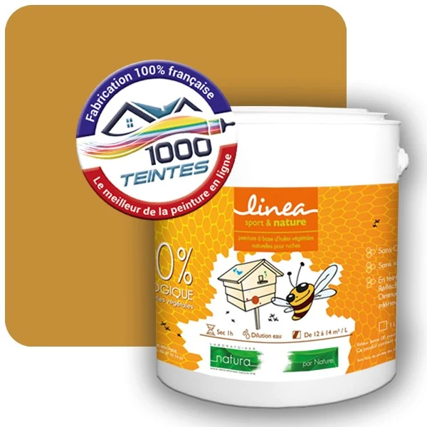 Peinture Natura Linéa® Les Jaunes (Mille Teintes E6-50) Ruche SATIN