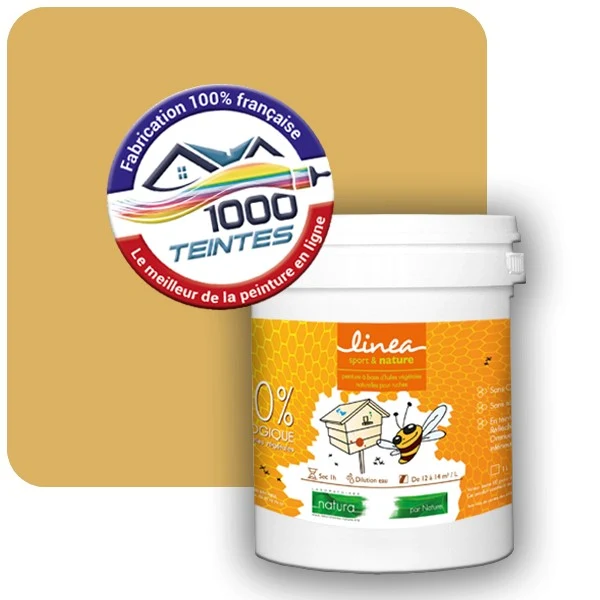 Peinture Natura Linéa® Les Jaunes (Mille Teintes E6-48) Ruche SATIN