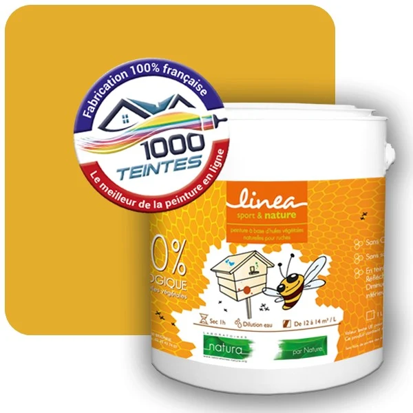 Peinture Natura Linéa® Les Jaunes (Mille Teintes E6-44) Ruche SATIN