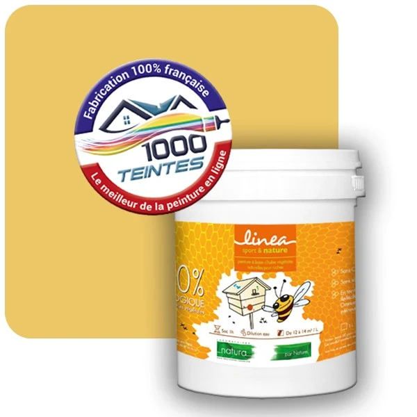 Peinture Natura Linéa® Les Jaunes (Mille Teintes E6-43) Ruche SATIN