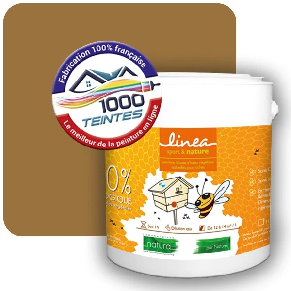 Peinture Natura Linéa® Les Jaunes (Mille Teintes E6-35) Ruche SATIN