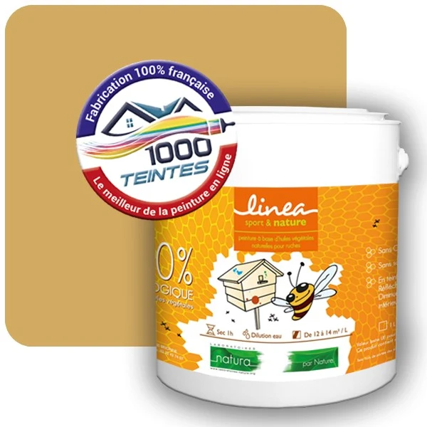 Peinture Natura Linéa® Les Jaunes (Mille Teintes E6-33) Ruche SATIN