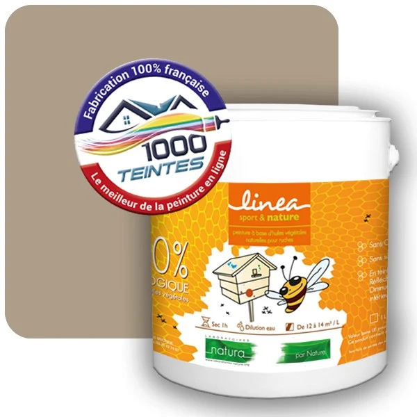 Peinture Natura Linéa® Les Jaunes (Mille Teintes E6-17) Ruche SATIN