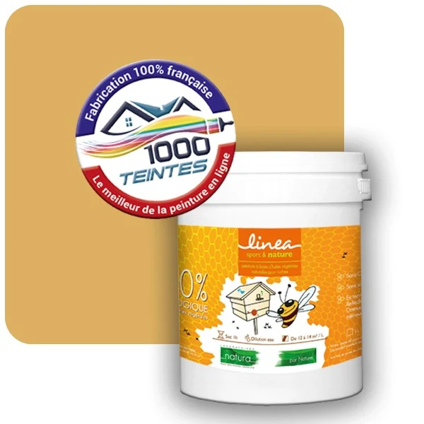 Peinture Natura Linéa® Les Jaunes (Mille Teintes E6-9) Ruche SATIN