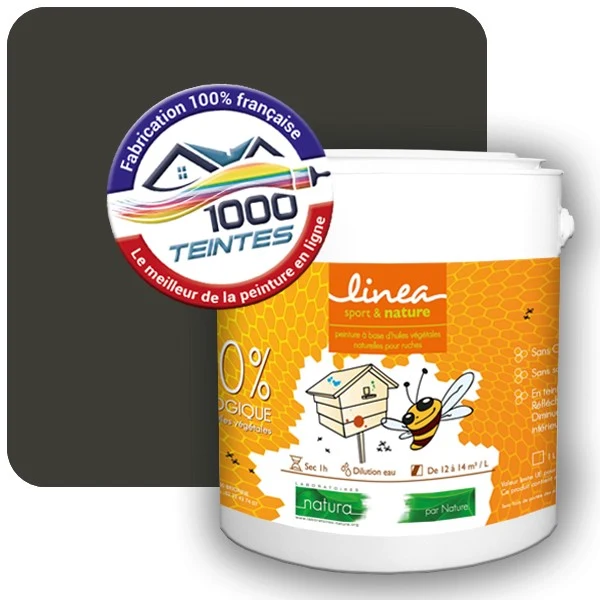 Peinture Natura Linéa® Olive Noir (RAL Classic 6015) Ruche SATIN