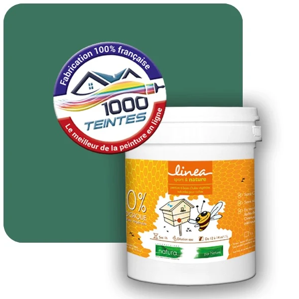 Peinture Natura Linéa® Vert Patine (RAL Classic 6000) Ruche SATIN