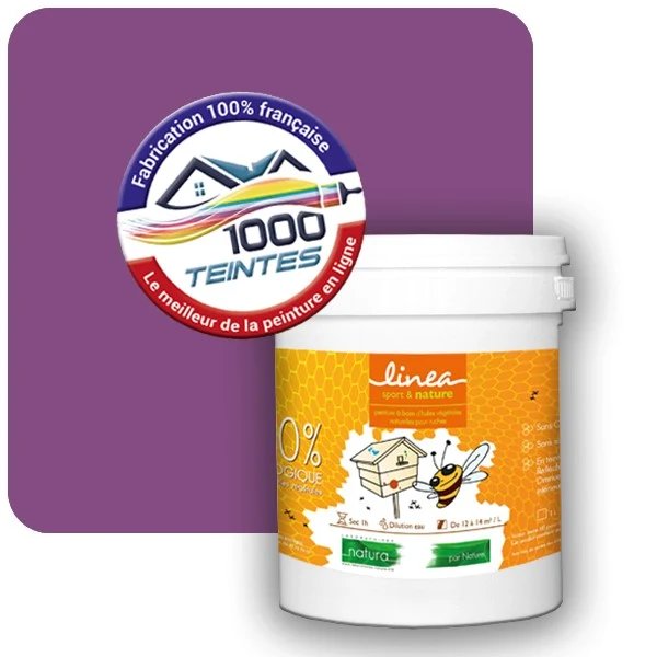 Peinture Natura Linéa® Violet de Sécurité (RAL Classic 4008) Ruche SATIN