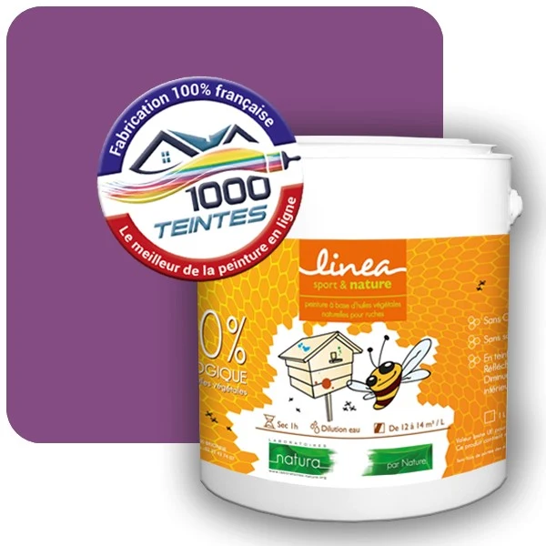 Peinture Natura Linéa® Violet de Sécurité (RAL Classic 4008) Ruche SATIN