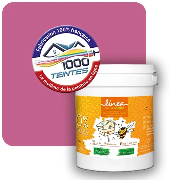Peinture Natura Linéa® Violet Bruyère (RAL Classic 4003) Ruche SATIN