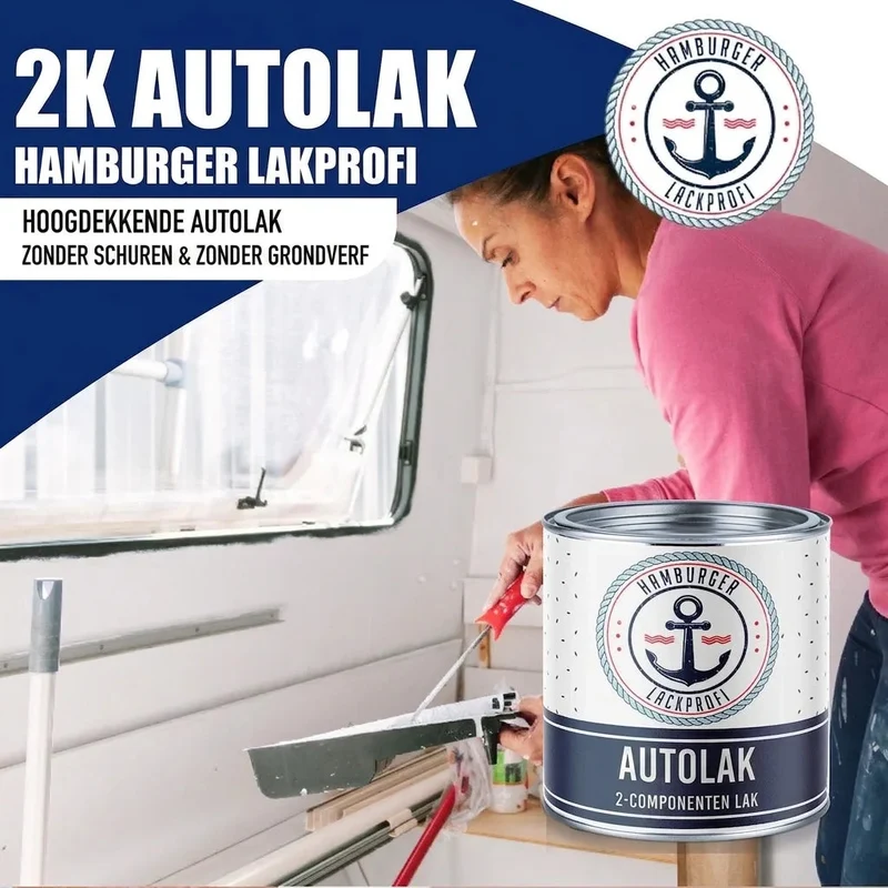 2K Autolack in Signalorange RAL 2010 mit Lackierset (X300) - Hamburger Lack-Profi