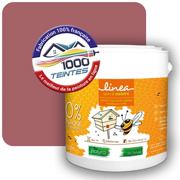 Peinture Natura Linéa® Les Roses (Mille Teintes E2-15) Ruche SATIN