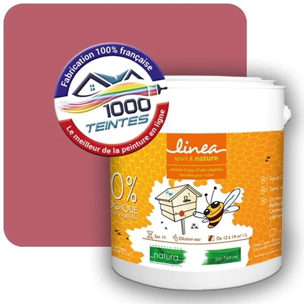 Peinture Natura Linéa® Les Roses (Mille Teintes E1-50) Ruche SATIN
