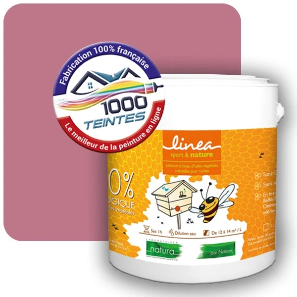 Peinture Natura Linéa® Les Roses (Mille Teintes E1-24) Ruche SATIN