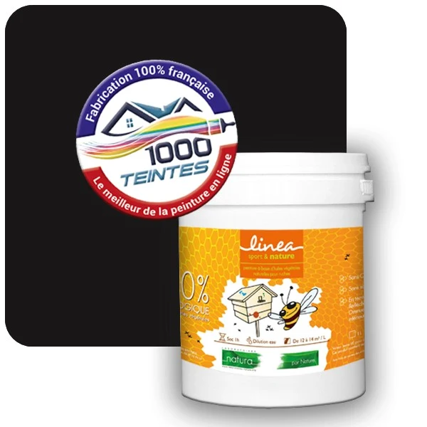 Peinture Natura Linéa® Brun Noir (RAL Classic 8022) Ruche SATIN