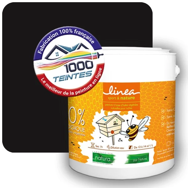 Peinture Natura Linéa® Brun Noir (RAL Classic 8022) Ruche SATIN
