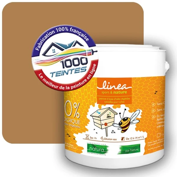 Peinture Natura Linéa® Beige Brun (RAL Classic 1011) Ruche SATIN
