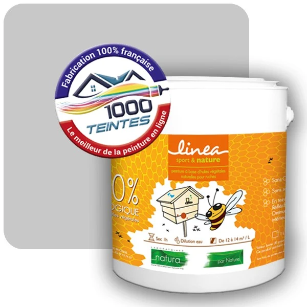 Peinture Natura Linéa® Telegris 4 (RAL Classic 7047) Ruche SATIN
