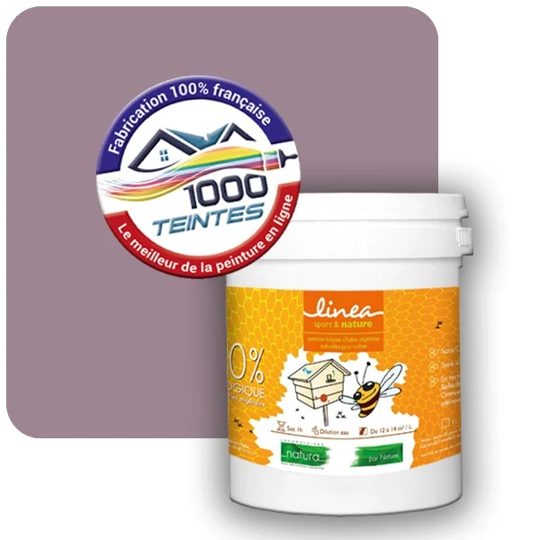 Peinture Natura Linéa® Violet Pastel (RAL Classic 4009) Ruche SATIN