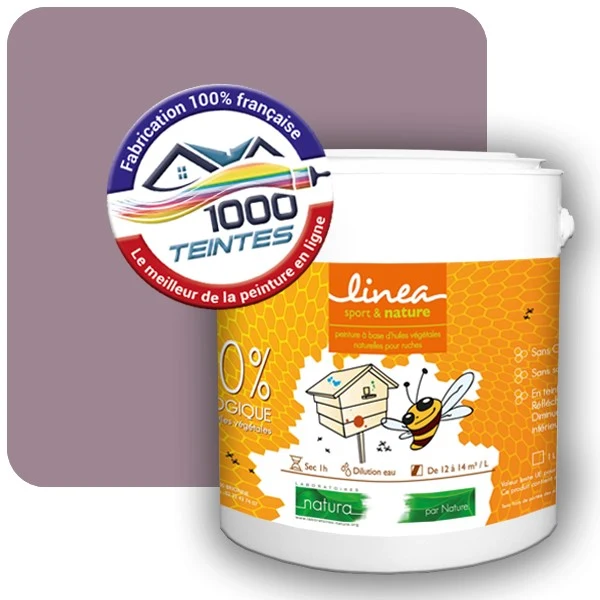 Peinture Natura Linéa® Violet Pastel (RAL Classic 4009) Ruche SATIN