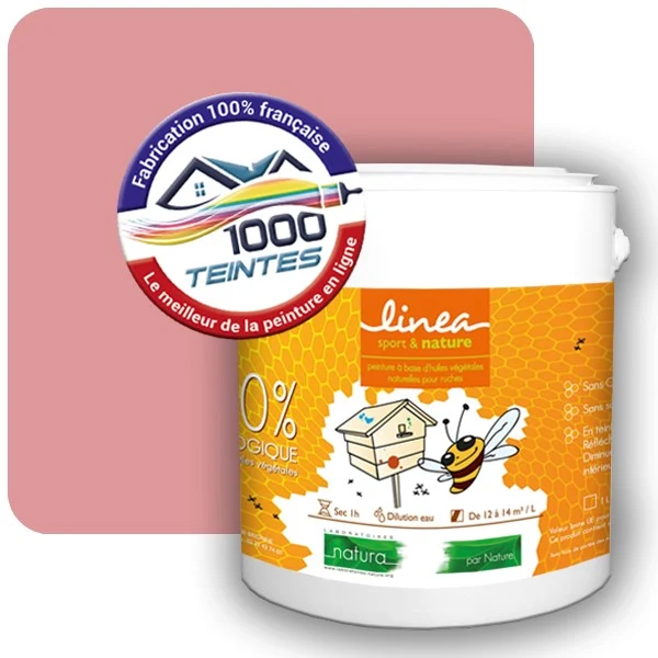 Peinture Natura Linéa® Les Roses (Mille Teintes E2-8) Ruche SATIN