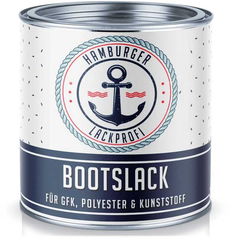 Bootslack Graphitschwarz RAL 9011 - Hamburger Lack-Profi