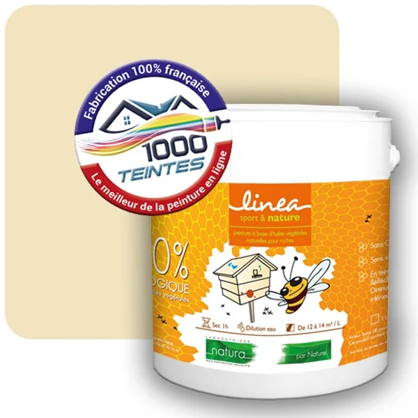 Peinture Natura Linéa® Les Jaunes (Mille Teintes E6-1) Ruche SATIN