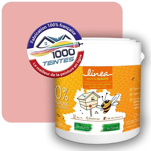 Peinture Natura Linéa® Les Roses (Mille Teintes E2-47) Ruche SATIN