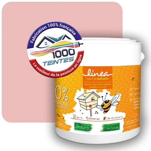 Peinture Natura Linéa® Les Roses (Mille Teintes E2-46) Ruche SATIN