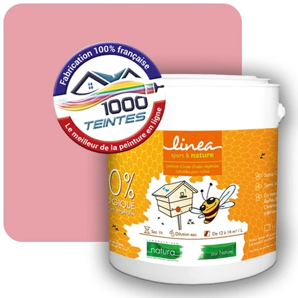 Peinture Natura Linéa® Les Roses (Mille Teintes E2-28) Ruche SATIN