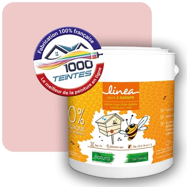 Peinture Natura Linéa® Les Roses (Mille Teintes E2-26) Ruche SATIN