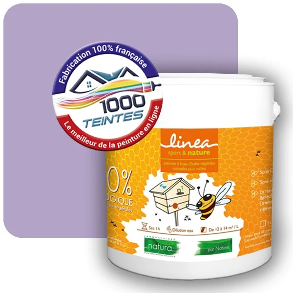 Peinture Natura Linéa® Les Violets (Mille Teintes E15-48) Ruche SATIN