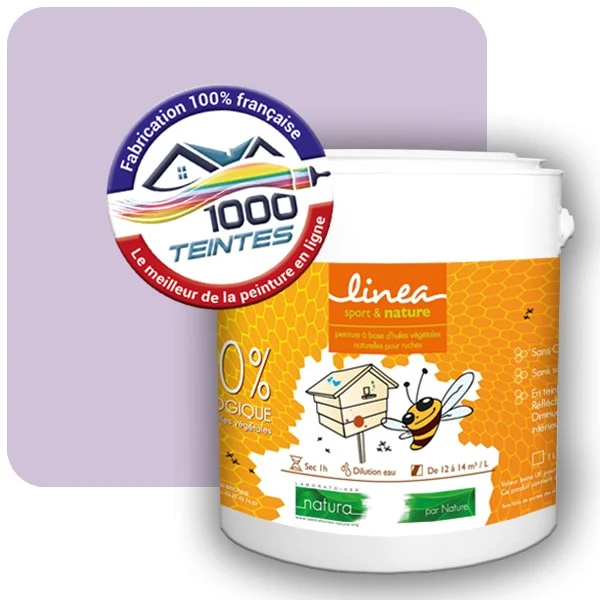 Peinture Natura Linéa® Les Violets (Mille Teintes E15-47) Ruche SATIN