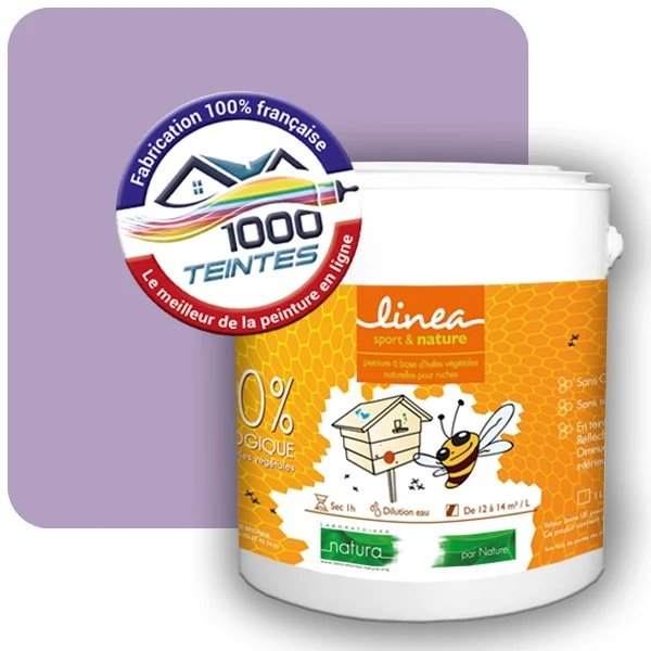 Peinture Natura Linéa® Les Violets (Mille Teintes E15-44) Ruche SATIN