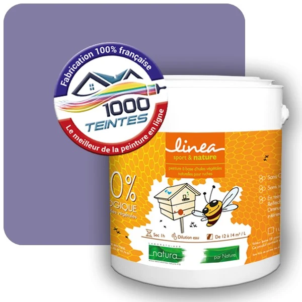 Peinture Natura Linéa® Les Violets (Mille Teintes E15-34) Ruche SATIN