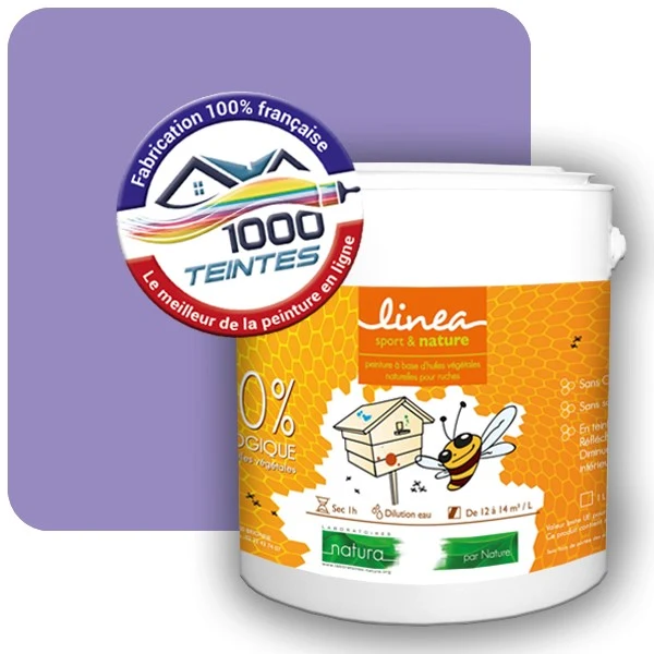 Peinture Natura Linéa® Les Violets (Mille Teintes E15-29) Ruche SATIN