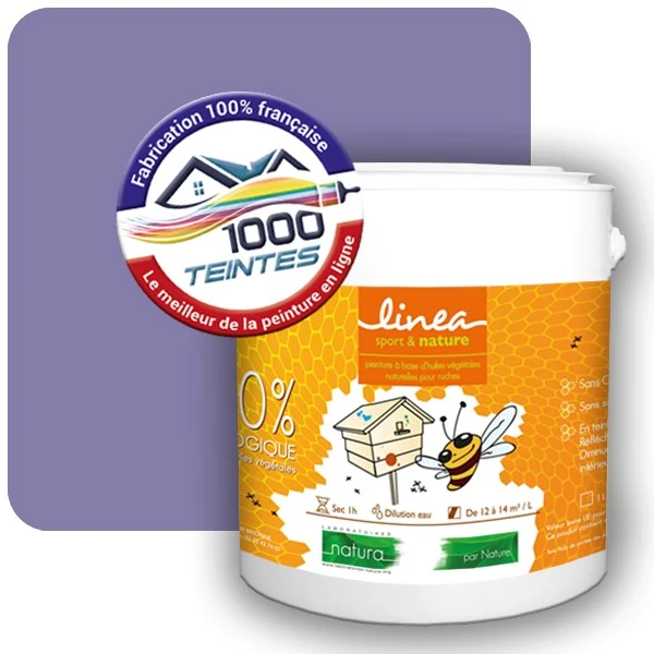 Peinture Natura Linéa® Les Violets (Mille Teintes E15-24) Ruche SATIN