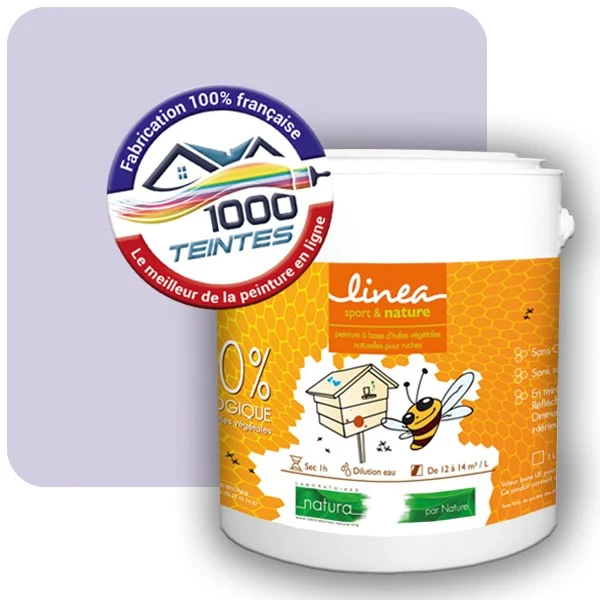 Peinture Natura Linéa® Les Violets (Mille Teintes E15-22) Ruche SATIN
