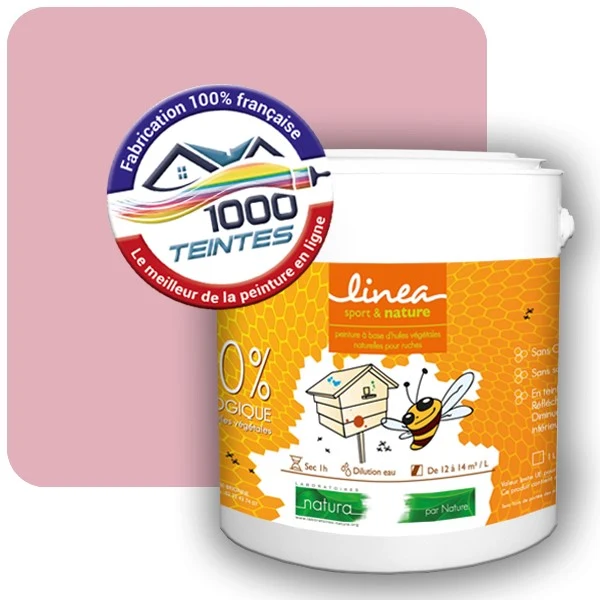 Peinture Natura Linéa® Les Roses (Mille Teintes E1-47) Ruche SATIN