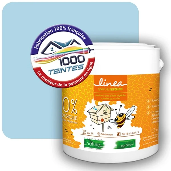 Peinture Natura Linéa® Les Bleus (Mille Teintes E14-7) Ruche SATIN