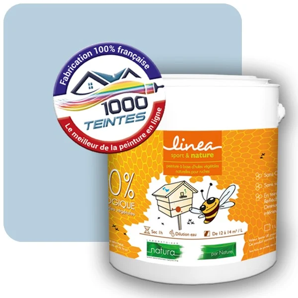 Peinture Natura Linéa® Les Bleus (Mille Teintes E14-52) Ruche SATIN