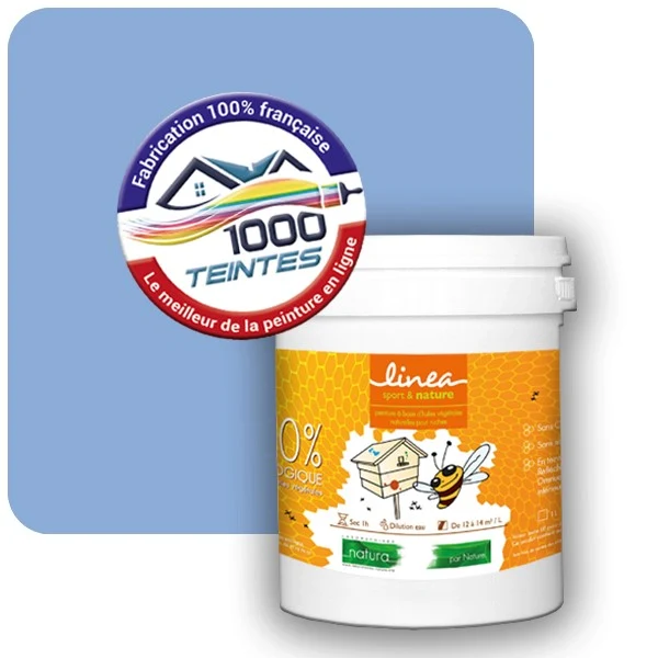 Peinture Natura Linéa® Les Bleus (Mille Teintes E14-43) Ruche SATIN